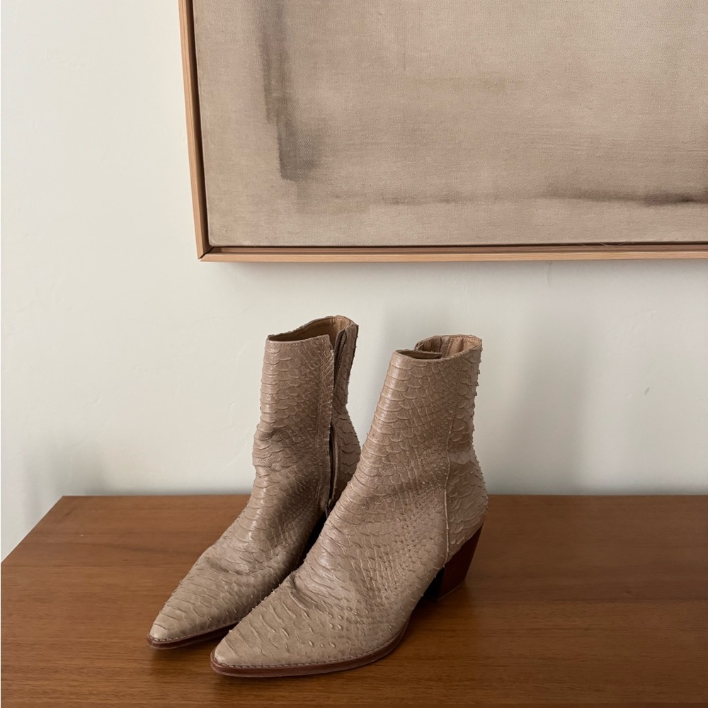 Matisse Caty ankle boot - ivory snake - Picture 4 of 9